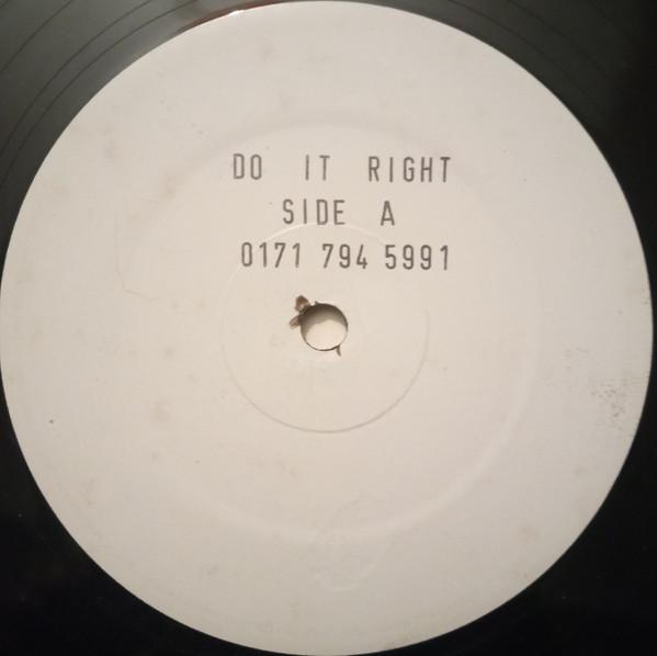 

12inch Record CHUNKY KUTZ Do It Right LPR125002 Little Peach UK Dance Electronica Used