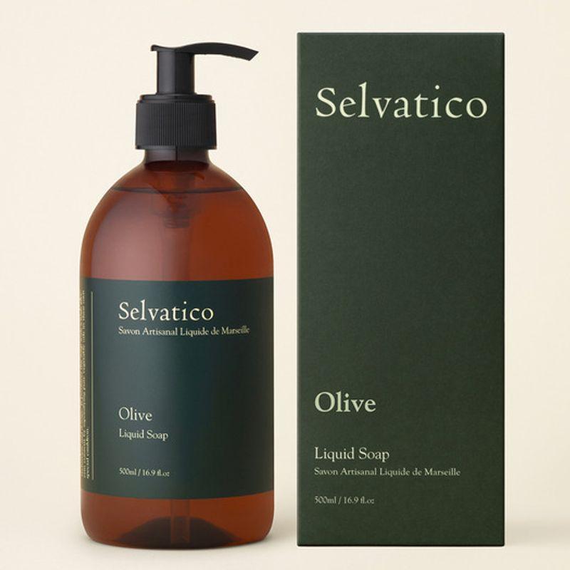 Selvatico Olive Marseille Liquid Soap 500ml