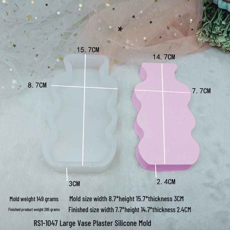 Geometric S & N-Shape Arch Aromatherapy Candle Silicone Mold