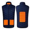 Men's And Women's Fashion Casual Warm Heated Solid Jacket Vests