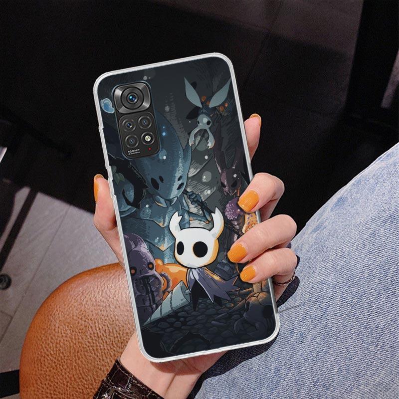 Hollow Knight Cartoon Phone Case For Xiaomi Redmi Note 15 14 13 12S 12 11 Pro Plus 14S 11S 11E 10 10S 11T 5G Personalized Cover