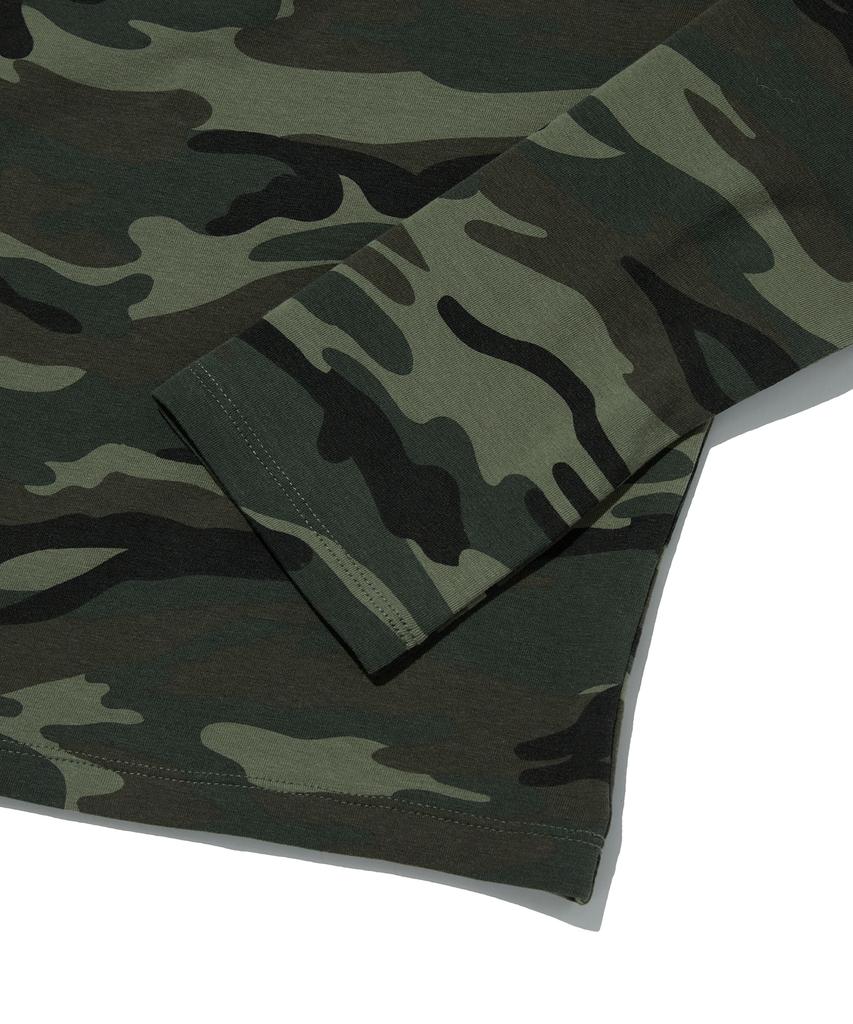 Seuweideu Pattern Crop Tee [Camo]