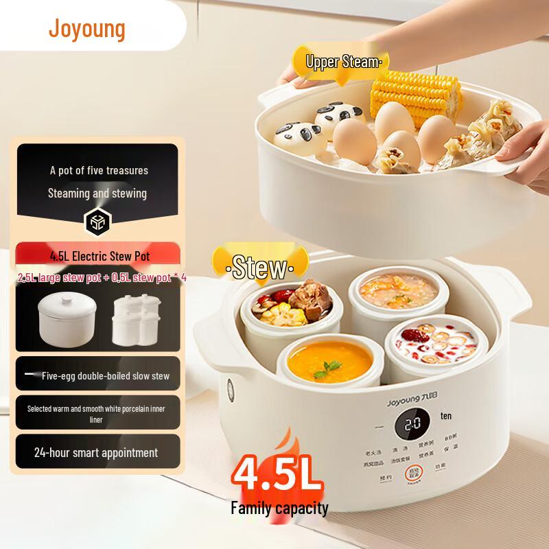 Joyoung GD188 4.5L Smart Electric Stew Pot