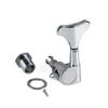 Bass Opened Machine Head Knobs Replacement for 4-string Bass Left and Right Hand
