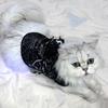Köpek Süveteri Kedi Evcil Hayvan Kıyafetleri Köpek Polar Sweatshirt Yavru Giysileri Cadılar Bayramı Kostümleri Örümcek Siyah