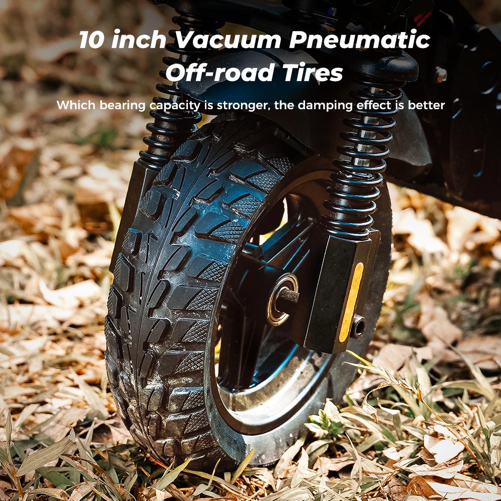 iScooter Electric Scooter IX4 800W 15Ah Powerful 10 Inch Off Road Tire Range 40-45km Speed 45km/h
