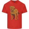 Mastino Francese Dogue de Bordeaux Cane Unisex Maglietta Leggera in Cotone
