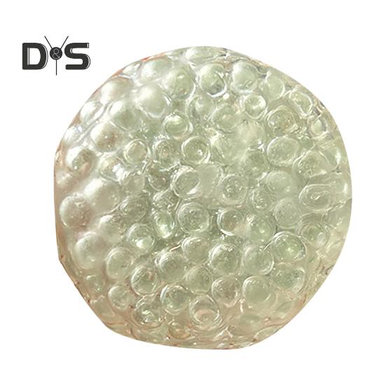 

1/2шт декомпрессионная игрушка TPR материал сжимать сенсорные шарики снятие тревоги стресс бесшумные портативные стресс-мячи очистить зеленый