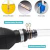 Gas Siphon Hose Pump, Manual Hand Water Pump, Gasoline Transfer Pump For Water Gas Oil Petrol Diesel, Fuel Siphon Pump With 2 Durable PVC Syphon