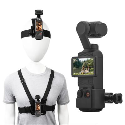Head Strap Chest Strap Mount With Adapter For DJI Pocket 3 Insta360 Ace Pro GoPro 12 11 DJI Osmo Action 4 3 Camera Accessories