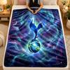 Flannel BlanketTottenham Hotspur Warm Soft Throw Blanket for Indoor Sofa Bed Living Room Use