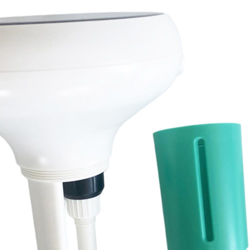 7In1 Water Tester Intelligent Chlorin Meter PH/ORP/EC/TDS/Temp/Salt/CL Test Meter Solar Powered Swimming Pool Aquarium PH Meter