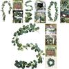 Beautiful Green 2m Fake Ivy Vine For Backdrops And Wedding Decorations