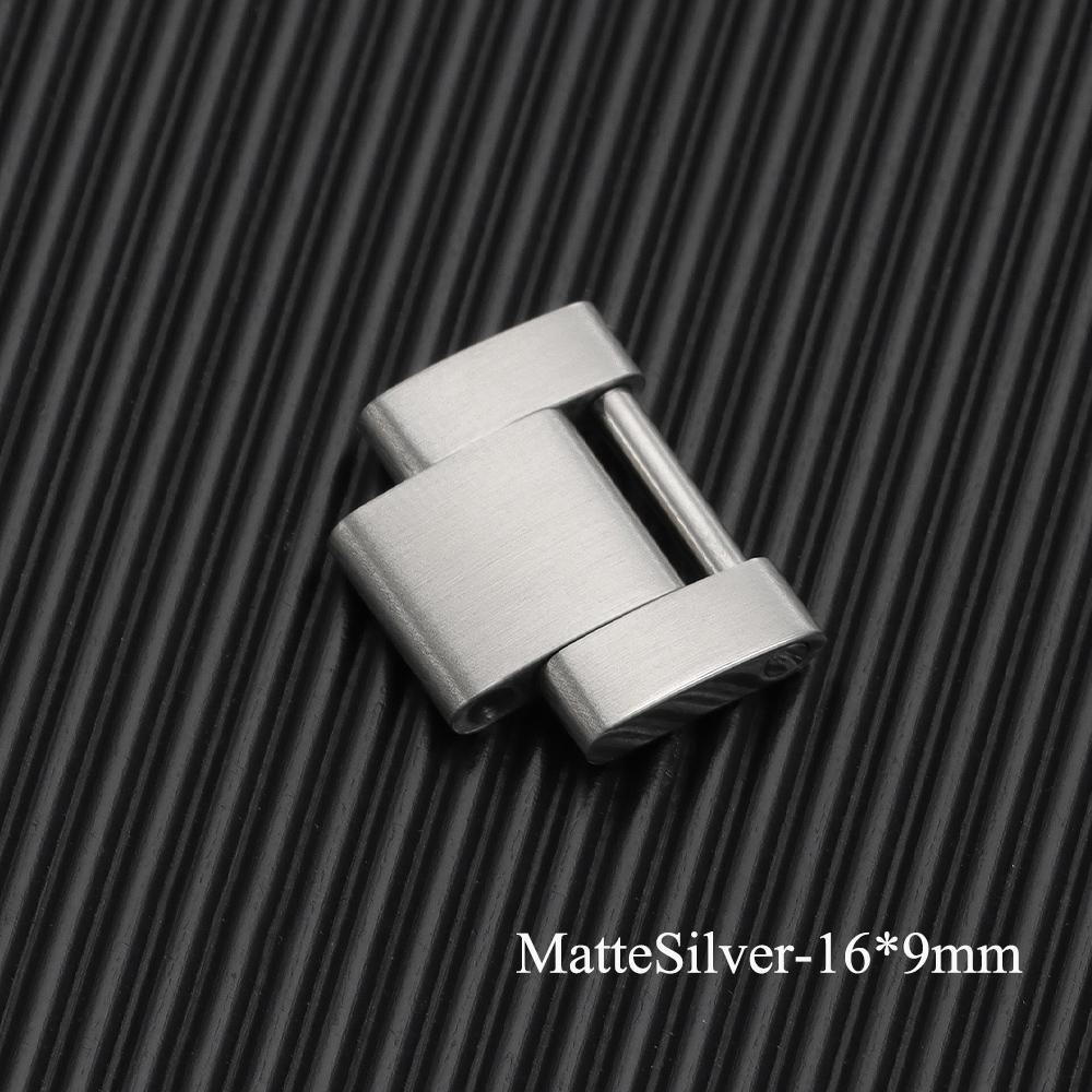 16*8mm for Diving Watch Strap Extension Section 16*9mm for Water Ghost Stainless Steel Watch Accessories Strap Extension Section