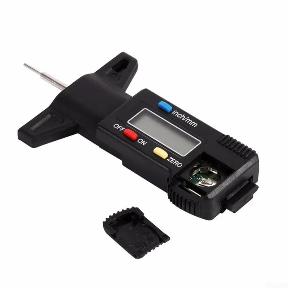 Fine Workmanship LCD Tire Tread Depth Measuring Gauge