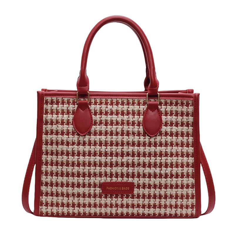 

Красная сумка Женская сумка Новая сумка-мессенджер Сумка большой вместимости