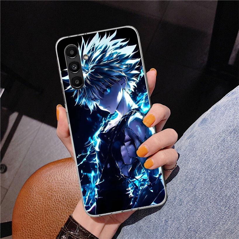 Huner X-Hunters Killua Phone Case For Samsung Galaxy A17 A16 A15 A14 A13 A57 A56 A55 A54 A53 A37 A36 A35 A34 A33 A26 A25 A24 A23