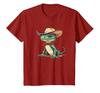 Cowboy Lizard Kicks Up Dust Adult Kids T-Shirt