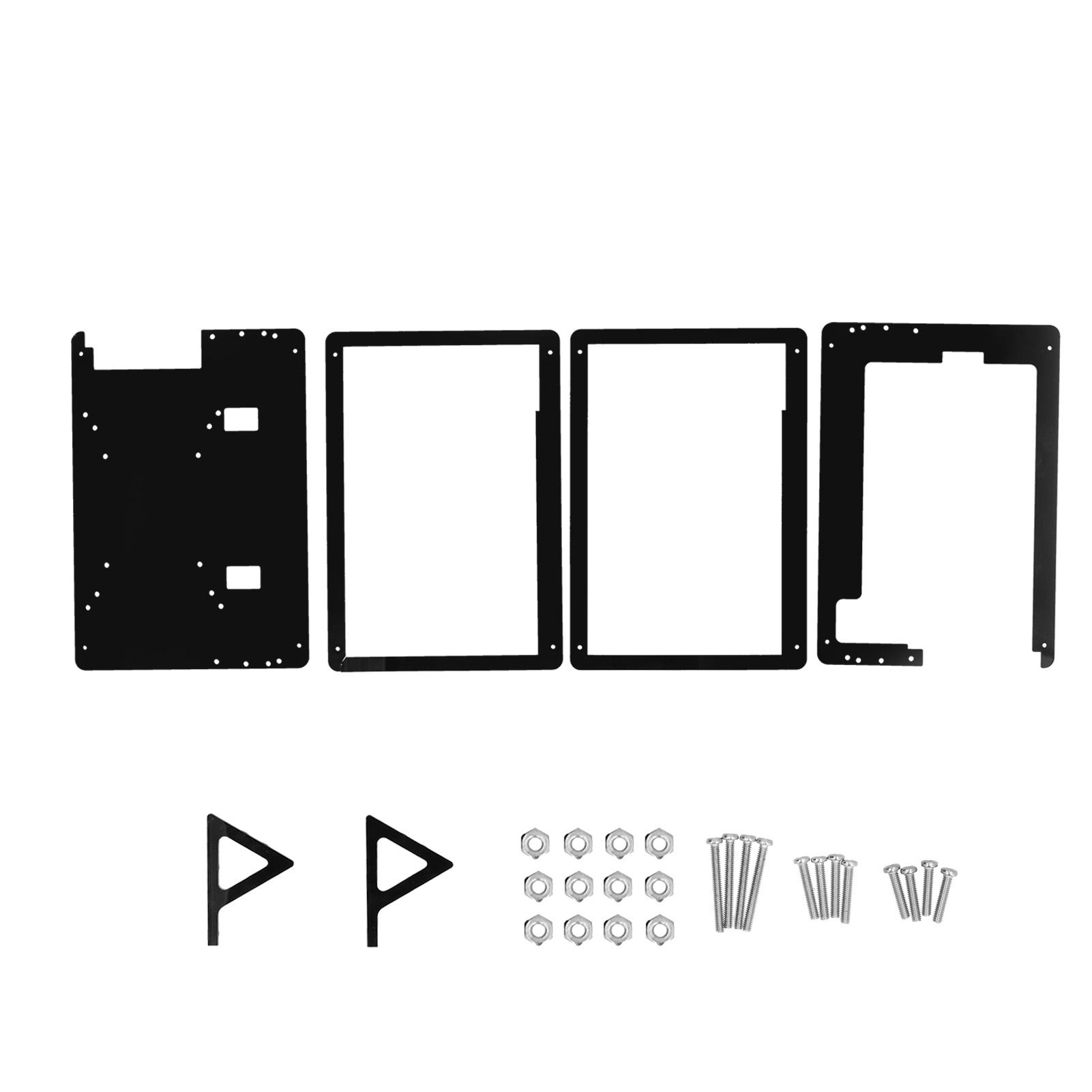 

7in Touch Screen Case Holders Acrylic for Raspberry Pi Touchscreen Housing Bracket with Stand Holder