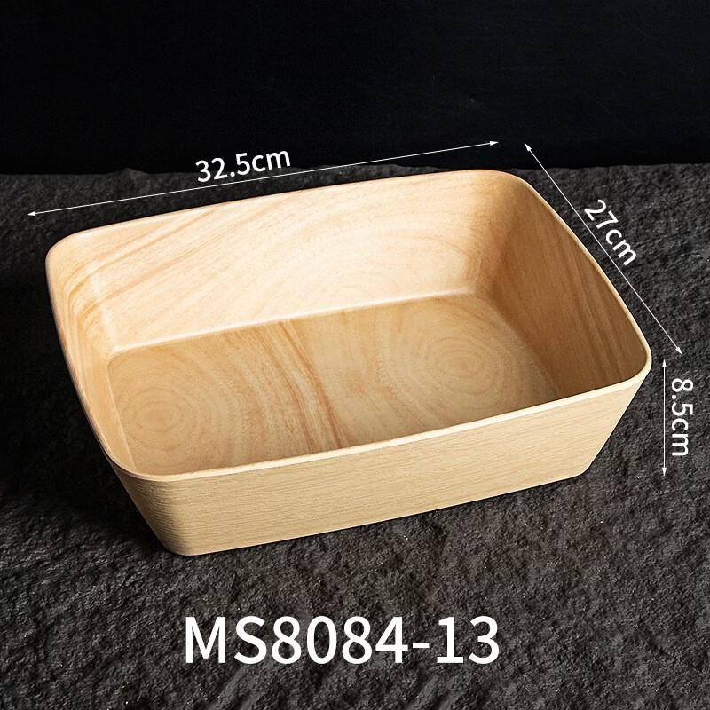 Melamine Rectangular Sukiyaki & BBQ Serving Plate