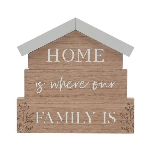 Celebrations Moments Family House Plaque