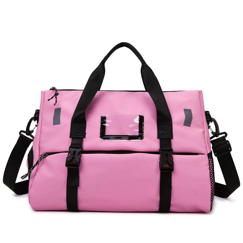 

Новая дорожная сумка для фитнеса из ткани Оксфорд с отделением для влажных/сухих вещей и отделением для обуви