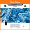 Ofis Masası Konforu İçin Kaymaz Yüzeyli Soyut Akışkan Büyük Mouse Pad