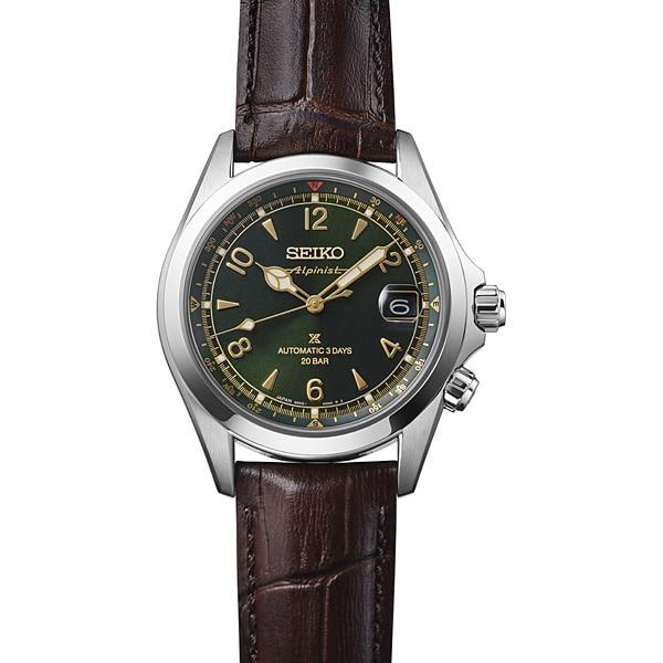 Seiko Prospex ALPINI Series Men's Automatic Wrist Watch - Brown / Silver SBDC211 SBDC209 Gift Casual Business Sports Student