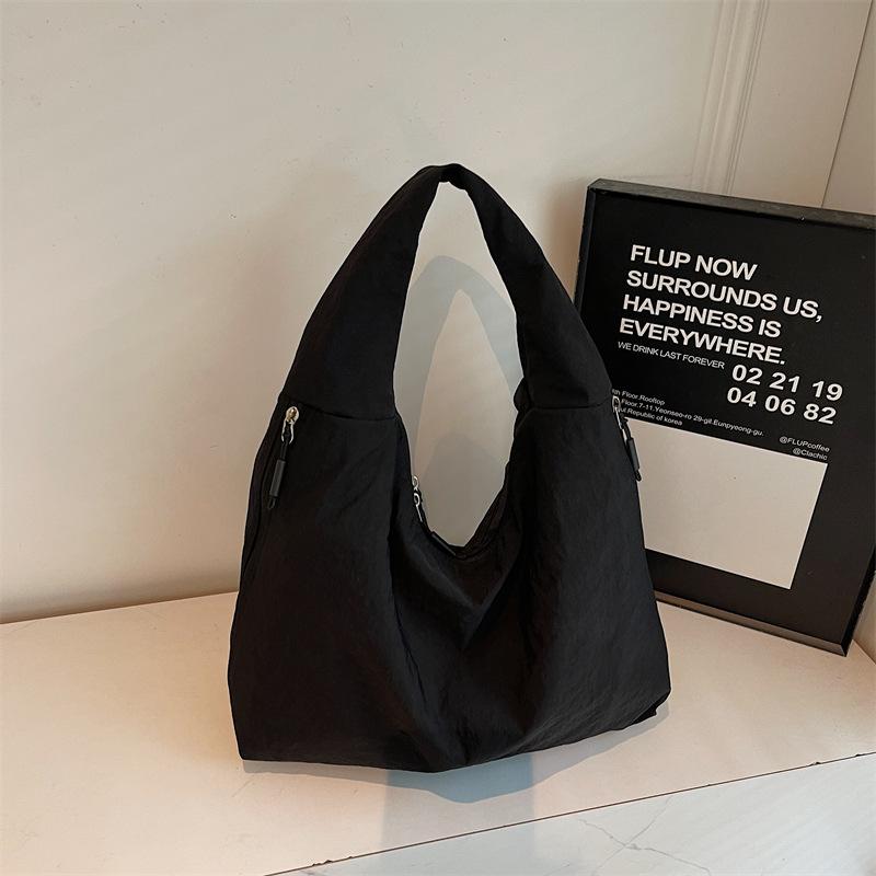 Literarischer Stil Retro Lässige Umhängetasche 2025 Herbst Neu Lässiger Stil Tragetasche Schulter Unterarm Canvas Tasche