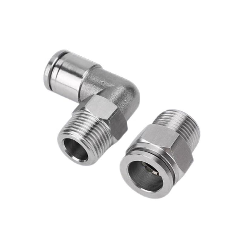 Stainless Steel Air Pipe Straight Quick Connector