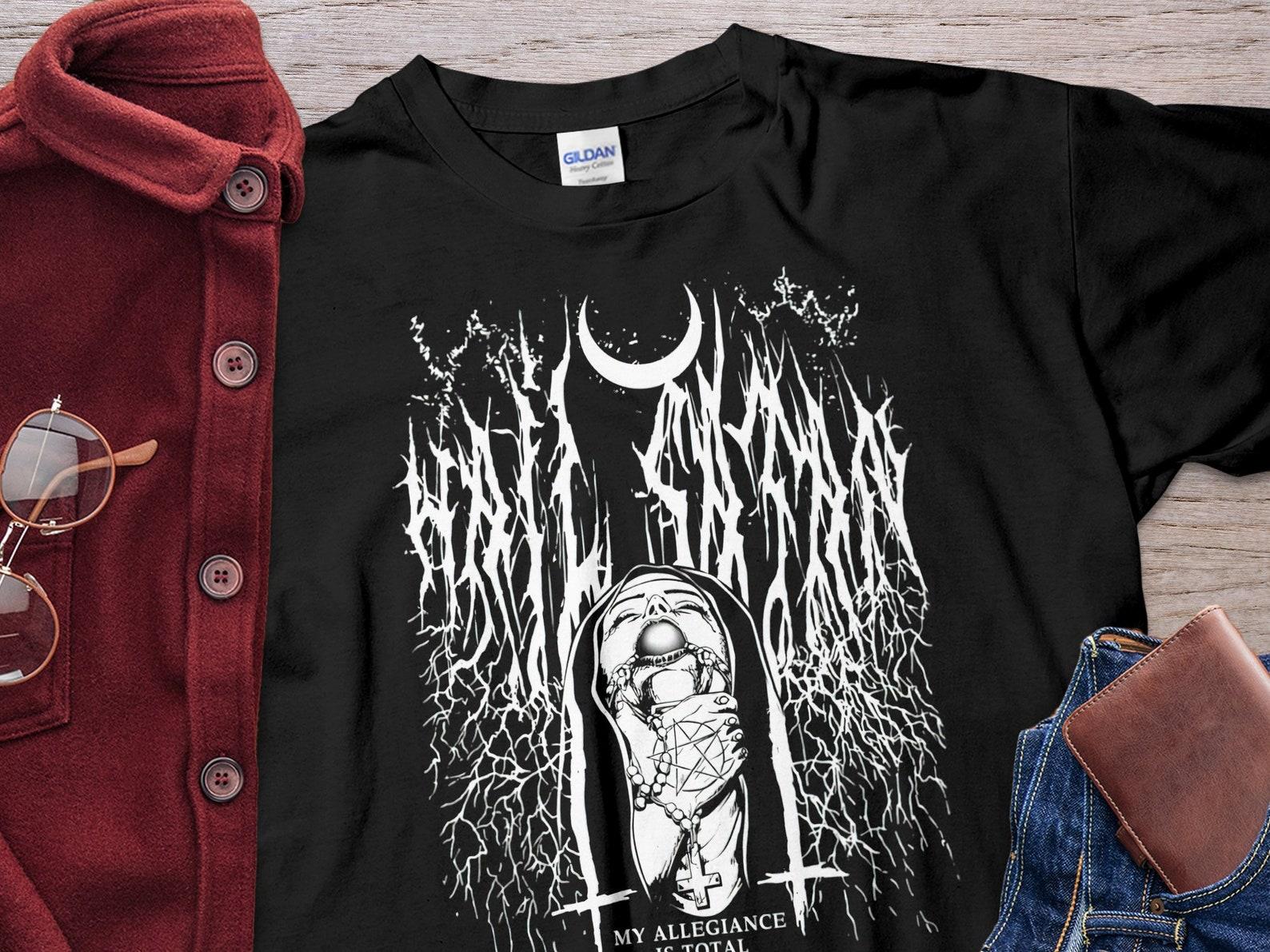 Bad Nun My Allegiance is total Unholy Nun Unisex T-Shirt S