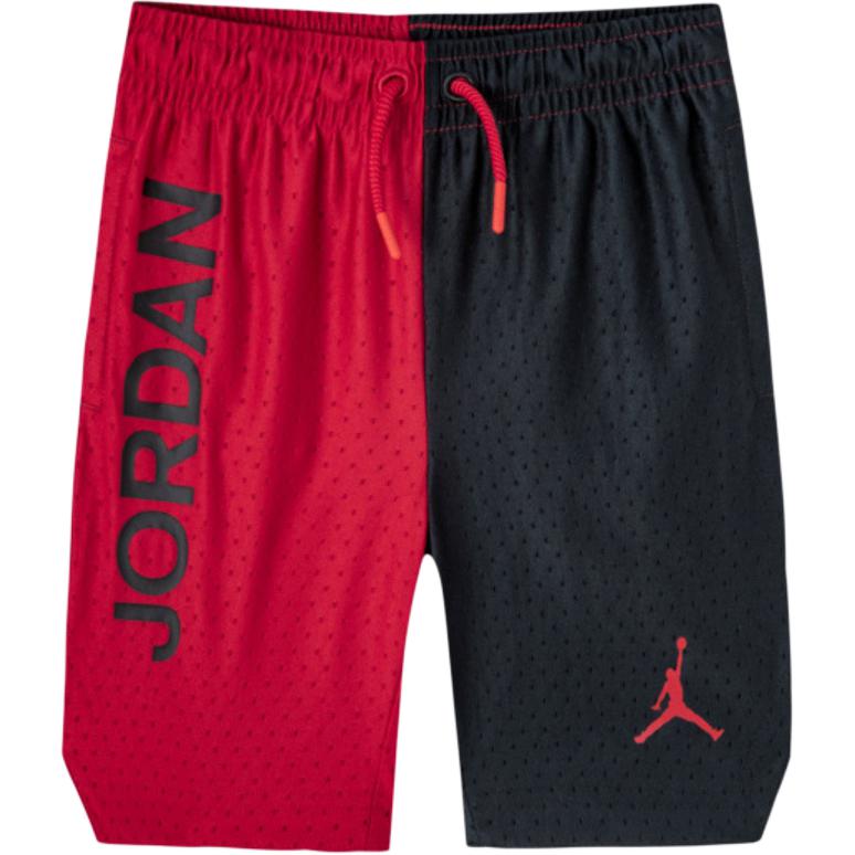 Jordan Shorts Children Aged 3 7 Years Old Black Red DX7292-010 110/5