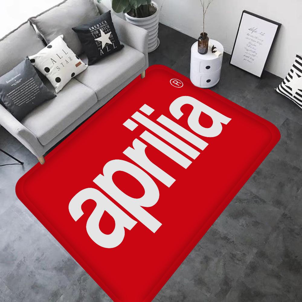 A-Aprilia Motorcycle Floor Mat Retro Multiple Choice Living Room Kitchen Rug Non-Slip Modern Home Decor