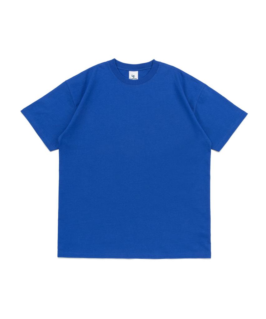 Leukeoseuteom The Essential 18S Plain Short Sleeve T-Shirt (Ocean Blue)