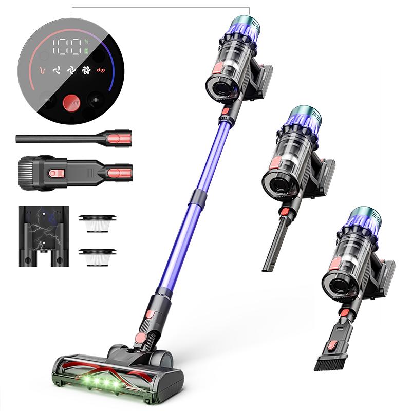 

PSV18-7P Wireless Vacuum Cleaner-Silent Operation, Suitable for Vehicles/Sofas/Curtains/Mattresses, 7-Battery Unit, Pet Hair Care, Mite Removal