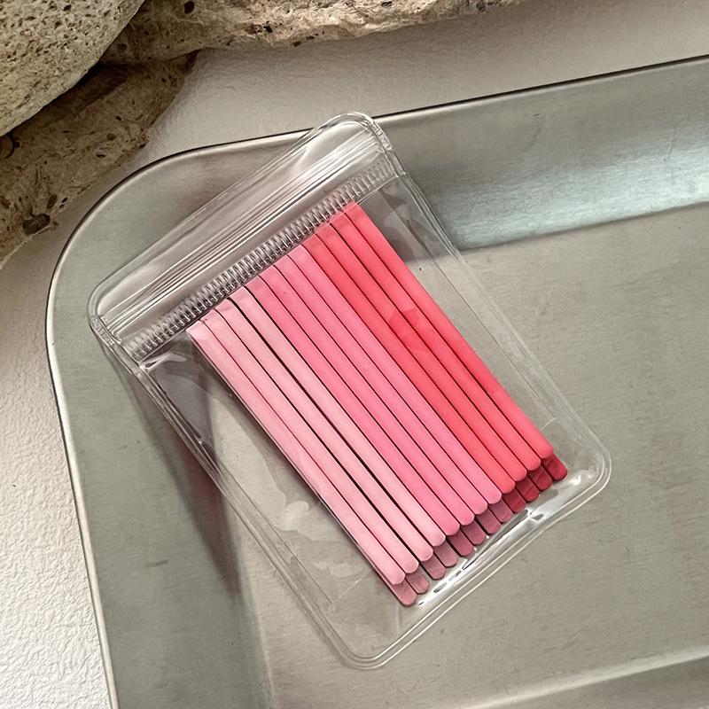 Hårnålar 10 st/set med 5 färger Populära Rainbow Glass Godisfärg Metall Bangs Clips Hårnål Bobby Pin Barrette