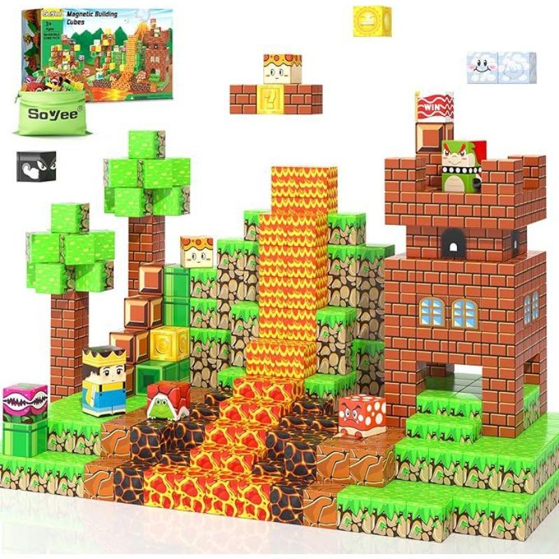 Christmas Magnetic Block Building Block My Magnetic World Limited Gift Magnetic Sheet Children S Educational Toys