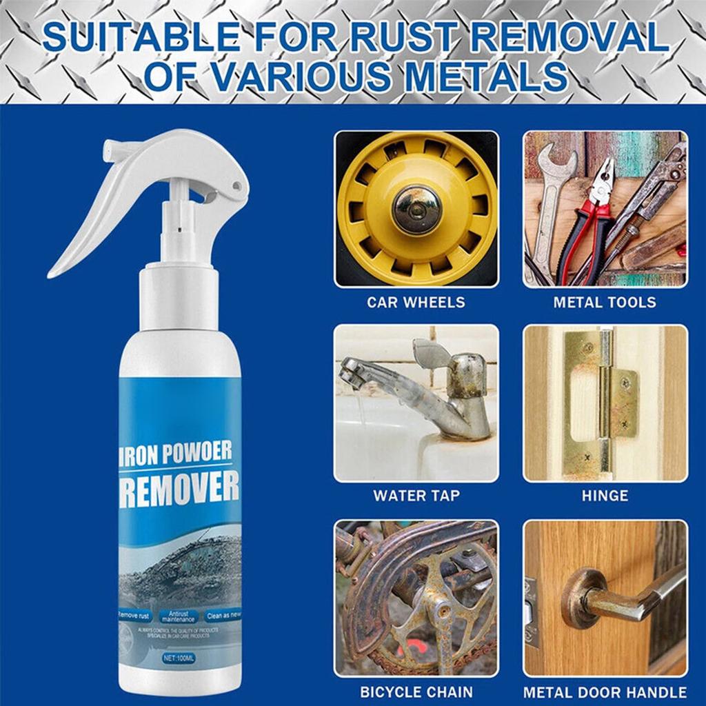 Car  Removal Spray Iron Removal Spray Car Chassis Remover(100ml)