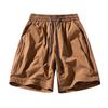 Summer Men's Digital Printed Camouflage Shorts, Flexible Elastic Cropped Sports Shorts