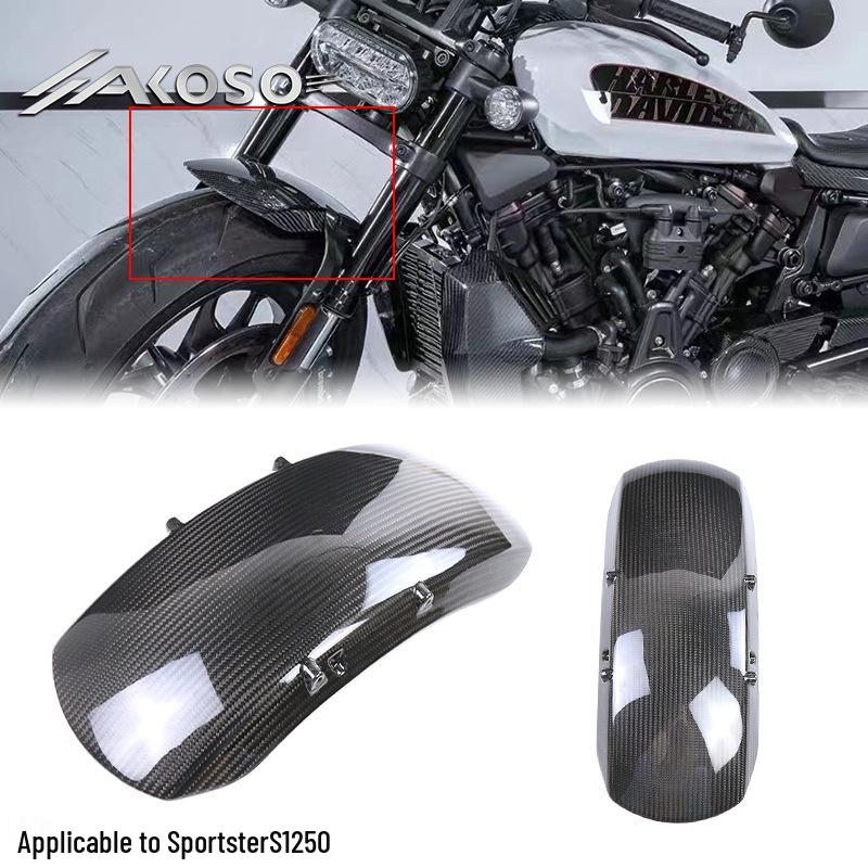 

Harley-Davidson Sportster S 1250 Carbon Fiber Front Fender Mudguard