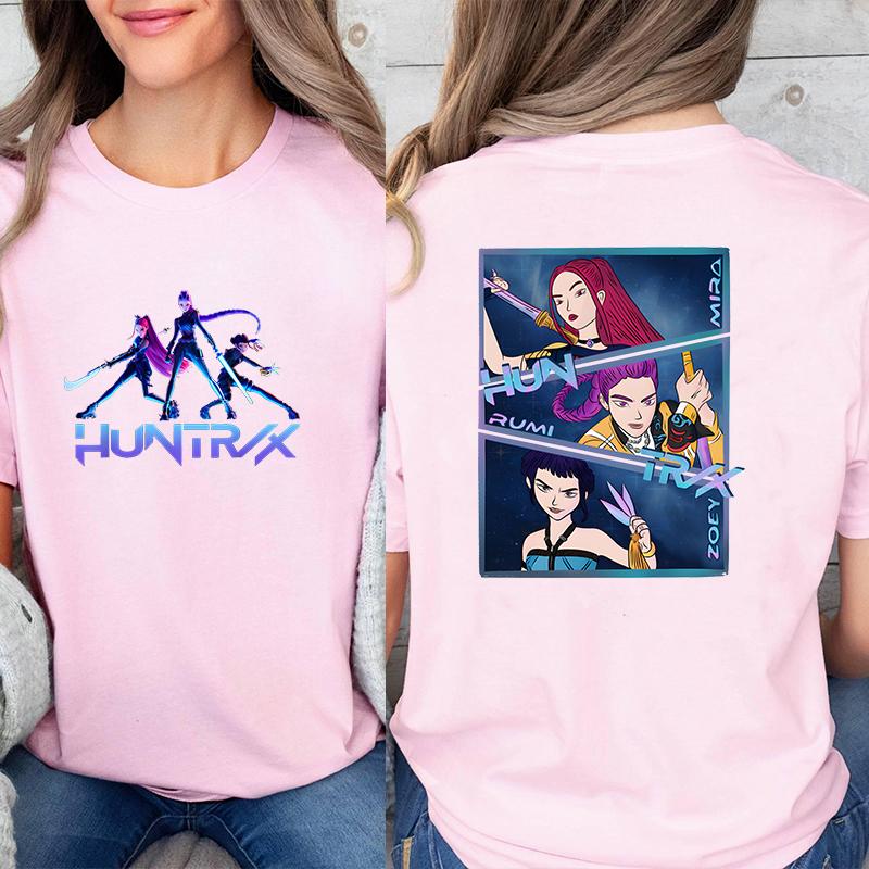 Mode Tryckt Rundhals T-shirt Dam Casual Komfort Kortärmad Kläder Topp