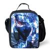 Cartoon NARUTO Insulated Cooler Lunch Bag Cute Portable Lightweight Picnic Bag for Boys & Girls Age 5-10 Kids Daily Food Bag