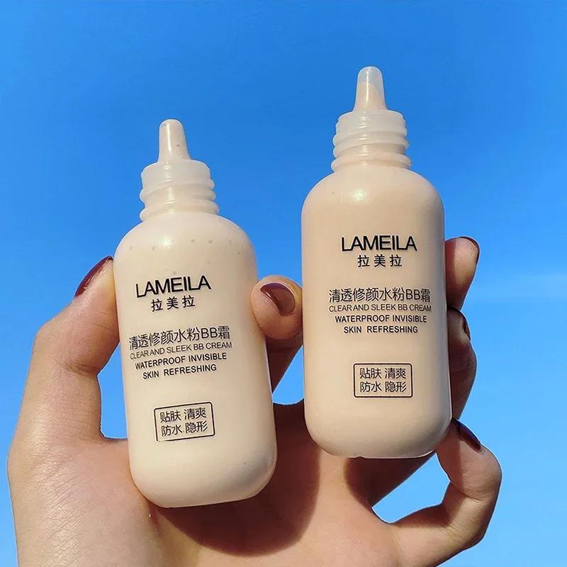 Waterproof Liquid Foundation Full Coverage Professional Lasting Face Base Cosmetics Magic BB Cream Brighten Makeup Concealer