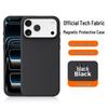 iPhone 17 Pro Max Magnetic Tech Fabric Case with AI Camera Button for Apple 16/15