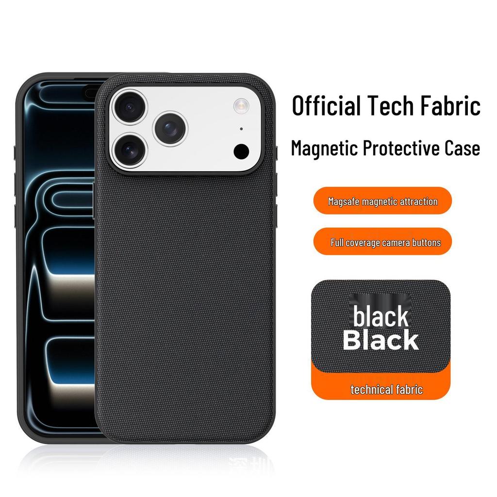 iPhone 17 Pro Max Magnetisches Tech-Stoff-Case mit KI-Kamerataste für Apple 16/15
