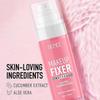 Natural Makeup Fixer For Face | Non-Sticky, Dewy Finish | With Aloe Vera & Cucumber Extract | Hydrating Setting Spray | Vegan & Cruelty-Free | 60 Ml