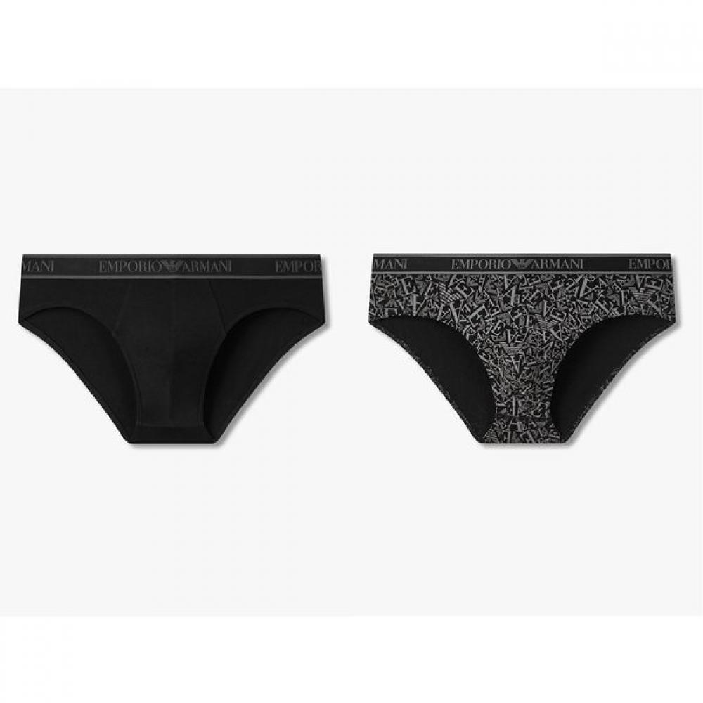Emporio Armani Мужской хлопковый комплект из 2 предметов 0815311312 0815311313 S(95)