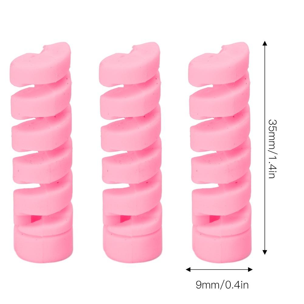 10PCS Spiral Bike Cable Sleeve Anti-Friction Bicycle Brake Line Pipe Guard  for 4mm 5mm Wire Tube