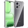 Case for Honor 600 Lite, Shockproof Anti-Scratch Transparent Slim Silicone Reinforced Corners