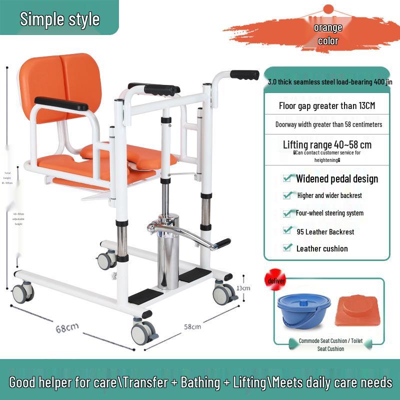 Home Use Hydraulic Lift for Elderly and Bedridden Patient Transfer